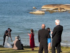 Wedding on the headland